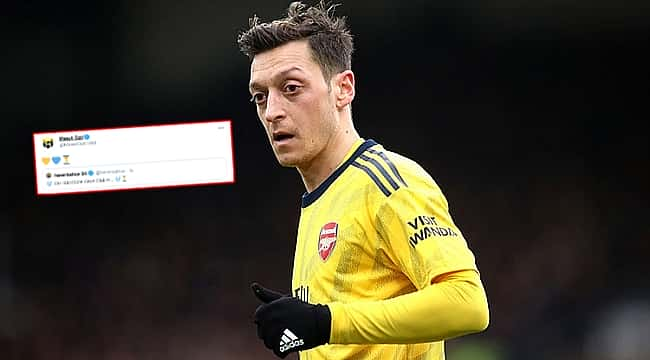 Mesut Özil ve F.Bahçe paylaştı!