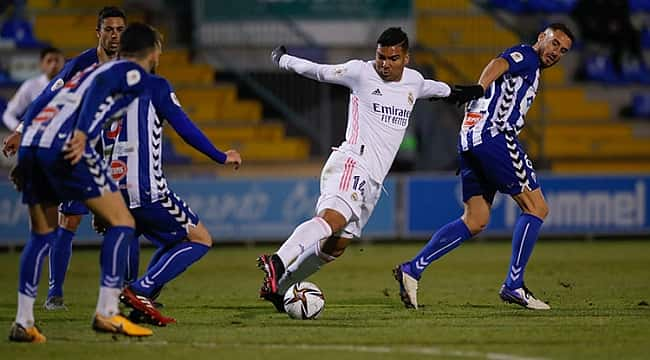 Real Madrid kupada 3. lig takımına elendi!