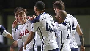Tottenham, 8. lig ekibine hiç acımadı! 5 gol...