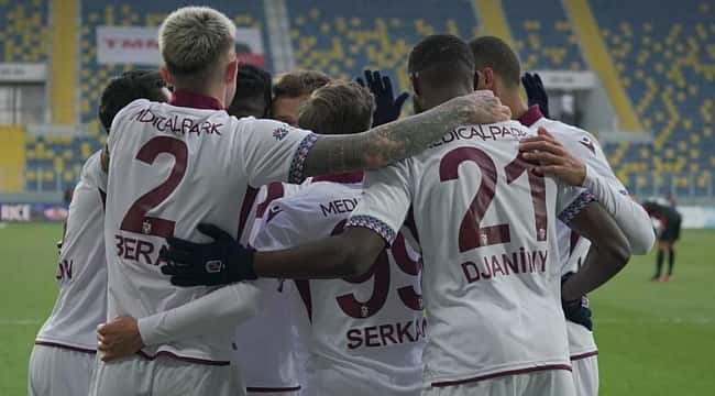 Trabzonspor'un tırmanışı devam ediyor