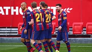 Barcelona kritik virajı Messi ve Dembele ile geçti!