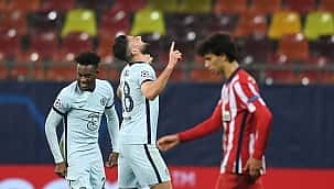 Chelsea, tek golle avantajı kaptı