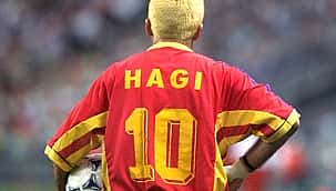 Hagi'nin kariyerinden unutulmayacak kareler
