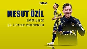 Mesut Özil'in Süper Lig performansı