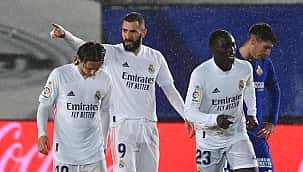 Real Madrid iki golle kazandı