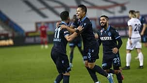 Trabzonspor 3 puanı tek golle aldı