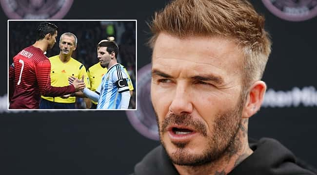 Beckham'ın hayali Messi ve Ronaldo