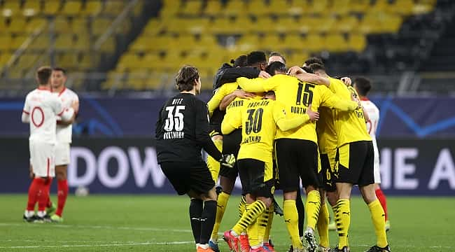 Dortmund çeyrek final biletini kaptı