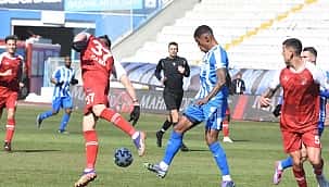 Erzurum'da 4 gol var ama kazanan çıkmadı