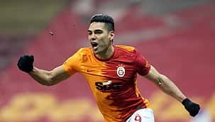 Falcao, G.Saray'da bunu ilk kez yaptı!
