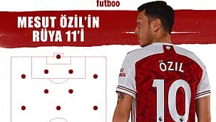 Mesut Özil'in en iyi 11'inde kimler var?