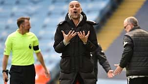 Bielsa'dan Guardiola'ya büyük şok! 10 kişiyle...