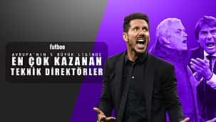 En çok kazanan teknik direktörler