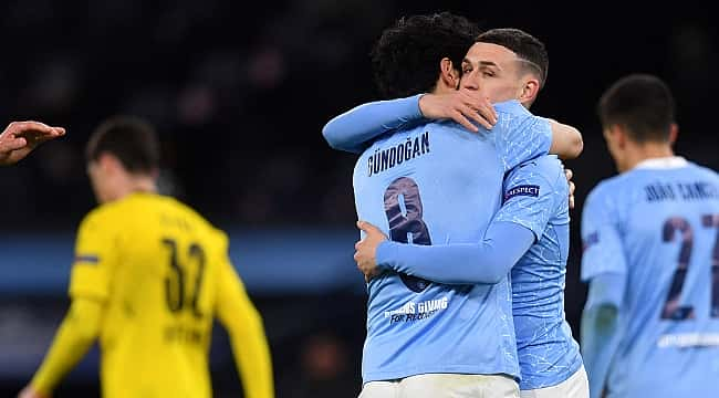 Foden, Dortmund'u 90'da yıktı