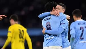 Foden, Dortmund'u 90'da yıktı