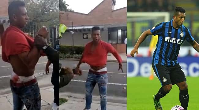 Fredy Guarin kanlar içinde! Gözaltına alındı