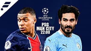 Paris SG - Man. City muhtemel 11'ler