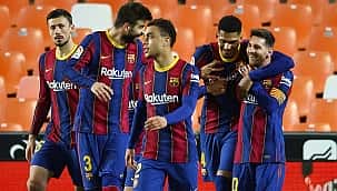 Messi şov yaptı, Barcelona geri döndü
