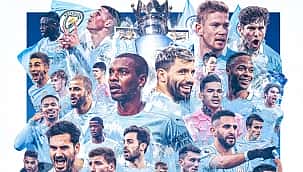 Premier League'de şampiyon Man City