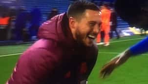 Real elendi, Hazard'ın görüntüsü tepki çekti