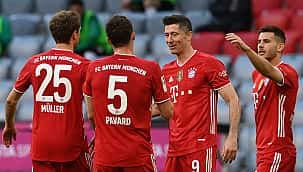 Şampiyon, Lewandowski ile şov yaptı