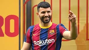 Sergio Agüero Barcelona'ya imza attı