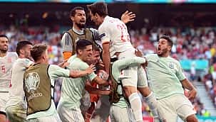 8 gollü çılgın maç; zafer İspanya'nın