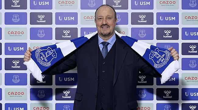 Benitez resmen Everton'da