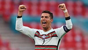 Cristiano Ronaldo EURO2020'ye rekorla başladı