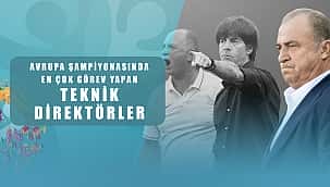 EURO2020'den en çok görev yapan teknik direktörler
