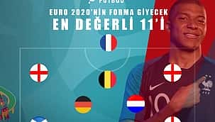 EURO2020'nin en değerli 11'inde kimler var?
