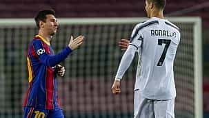 Efsaneler buluşuyor! Messi ve Ronaldo, Camp Nou'da...