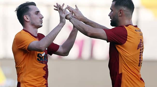 Galatasaray'dan 4 gollü prova