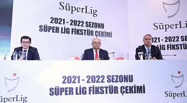 Süper Lig'de yeni sezon fikstürü çekildi