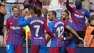 Barcelona'da Memphis Depay galibiyeti getirdi