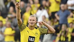 Erling Haaland'dan çılgın performans! 