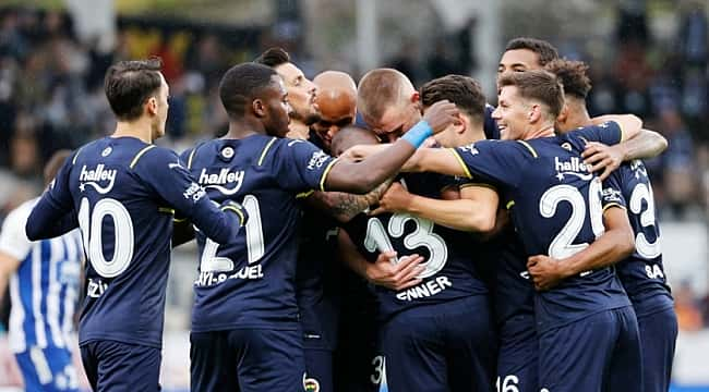 Fenerbahçe'den 5 gollü galibiyet!