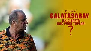 İlk 5 haftada kaç puan toplar?