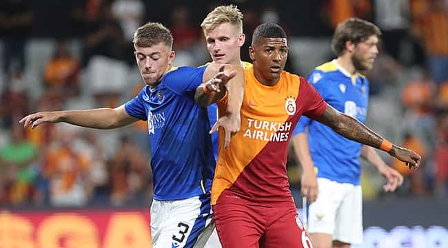 Galatasaray turu İskoçya'ya bıraktı