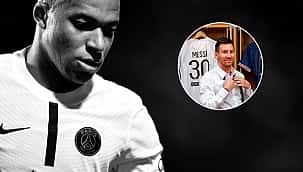 Messi sonrası Mbappe'den veda!