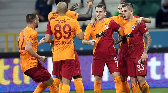 Olaylı gecede Galatasaray kazandı