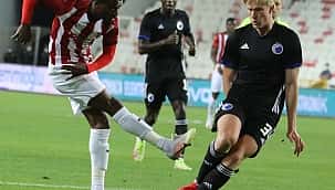 Sivasspor, Avrupa'da Kopenhag engeline takıldı