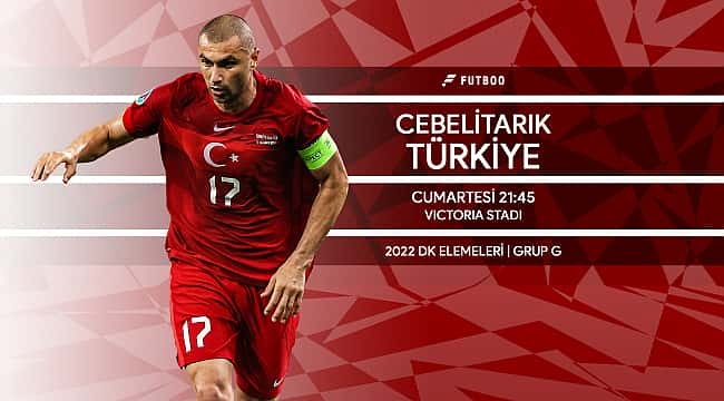 Cebelitarık - Türkiye muhtemel 11'ler