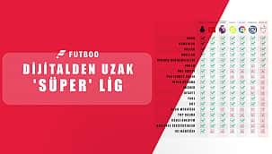 Dijitalden uzak 'Süper' Lig
