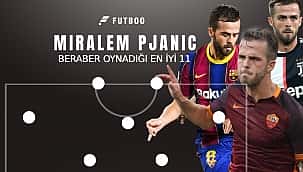 Miralem Pjanic'in birlikte oynadığı en iyi oyuncular