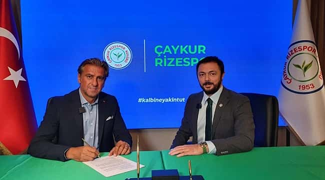 Rize'de Hamza Hamzaoğlu dönemi resmen başladı!