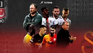 Beşiktaş - Galatasaray muhtemel 11'ler