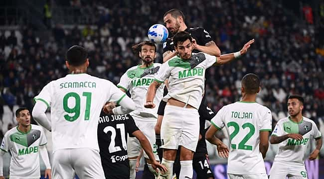 Juventus, Sassuolo karşısında 90+5'te yıkıldı!