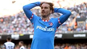 Atletico Madrid'e Valencia darbesi! 6 gollü maç...