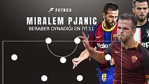 Pjanic'in beraber oynadığı en iyi 11